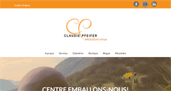 Desktop Screenshot of claudiepfeifer.com